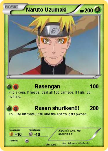 Pokemon Naruto Uzumaki