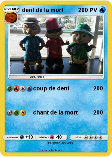Pokemon dent de la mort