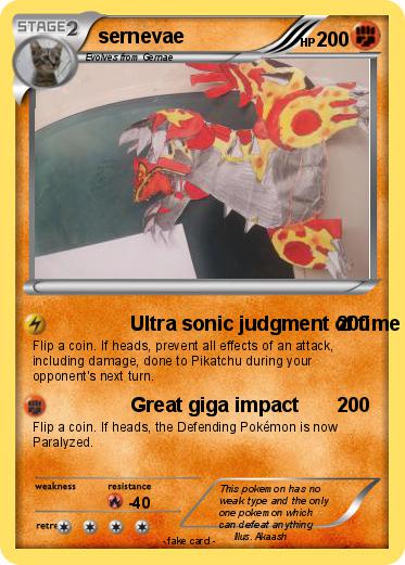 Pokemon sernevae