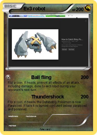 Pokemon Ev3 robot
