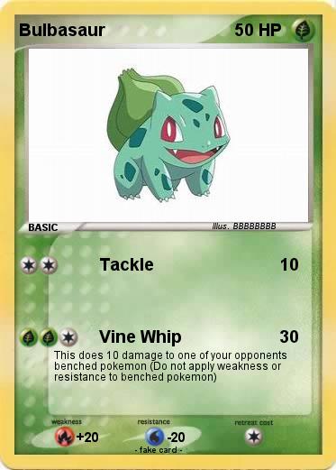 Pokemon Bulbasaur
