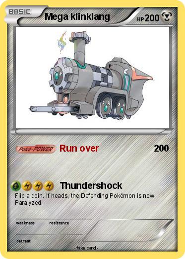 Pokemon Mega klinklang