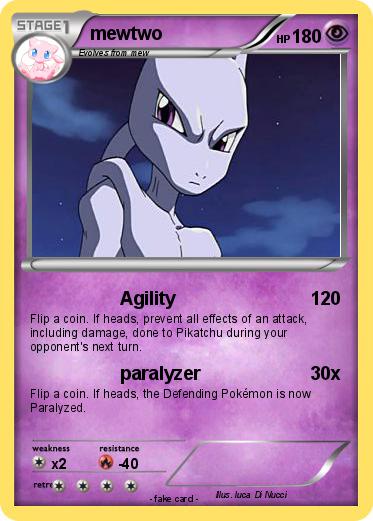 Pokemon mewtwo
