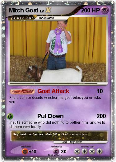 Pokemon Mitch Goat