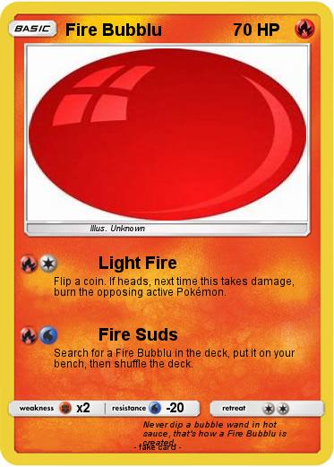 Pokemon Fire Bubblu
