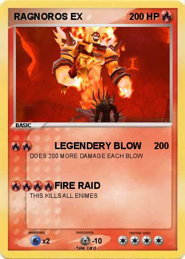 Pokemon RAGNOROS EX