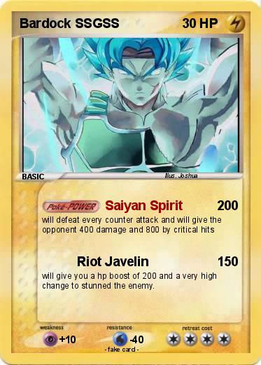 Pokemon Bardock SSGSS