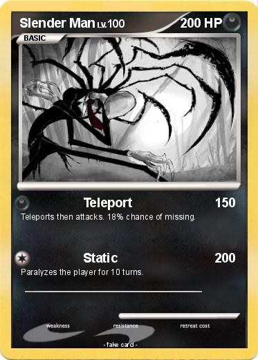 Pokemon Slender Man