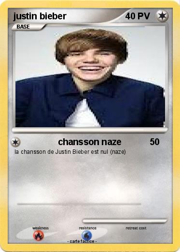 Pokemon justin bieber