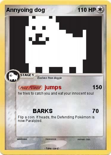 Pokemon Annyoing dog