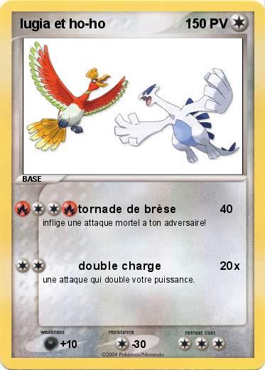 Pokemon lugia et ho-ho