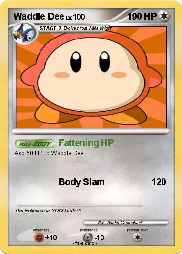 Pokemon Waddle Dee