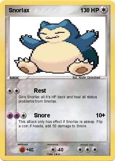 Pokemon Snorlax