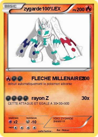 Pokemon zygarde100%EX