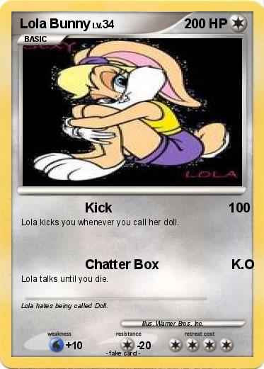 Pokemon Lola Bunny