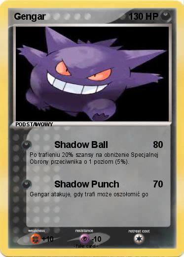 Pokemon Gengar