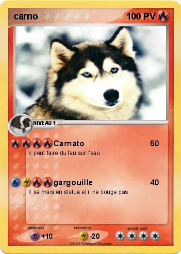 Pokemon carno