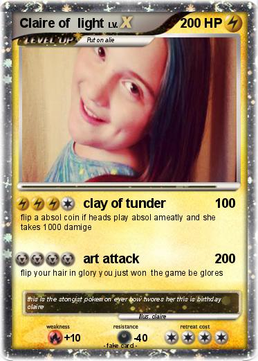 Pokemon Claire of  light