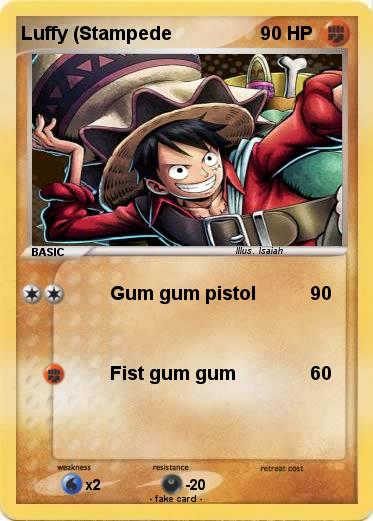 Pokemon Luffy (Stampede