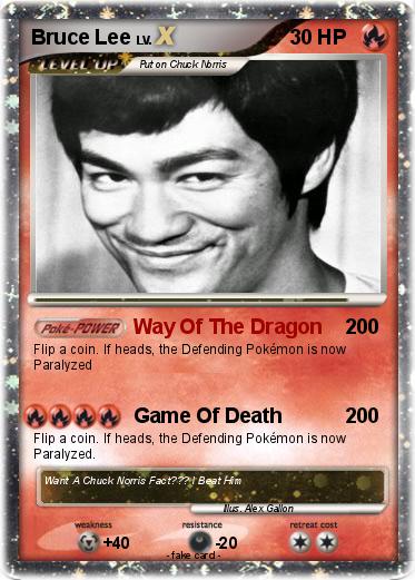 Pokemon Bruce Lee