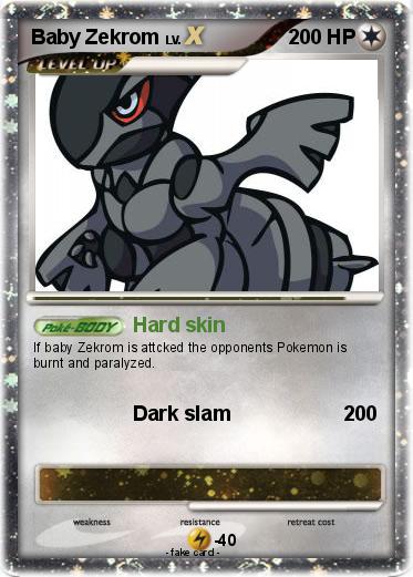 Pokemon Baby Zekrom