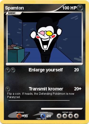Pokemon Spamton