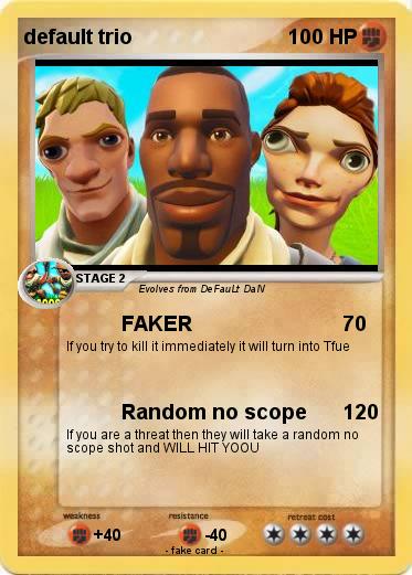 Pokemon default trio