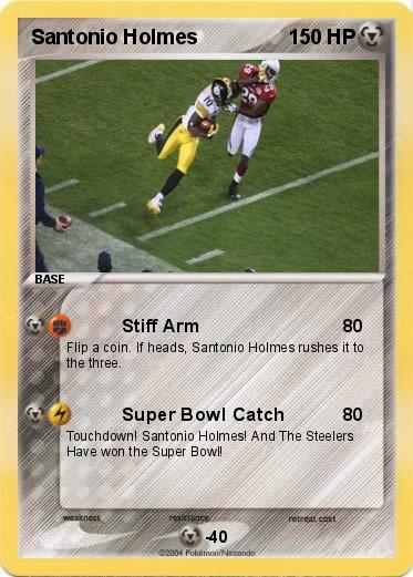 Pokemon Santonio Holmes