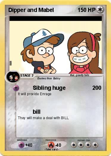 Pokemon Dipper and Mabel