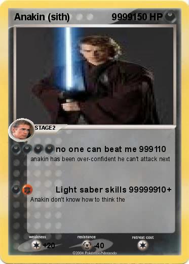Pokemon Anakin (sith)                9999