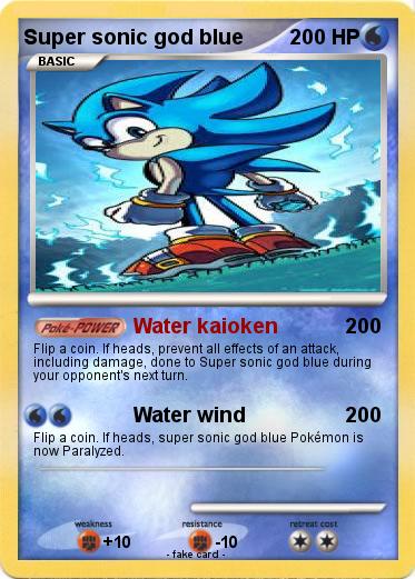 Pokemon Super sonic god blue