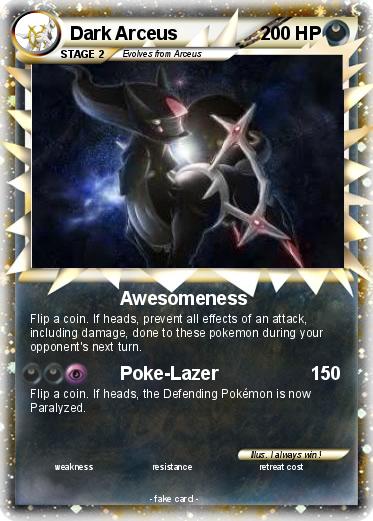 Pokemon Dark Arceus