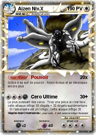 Pokemon Aizen Niv.X
