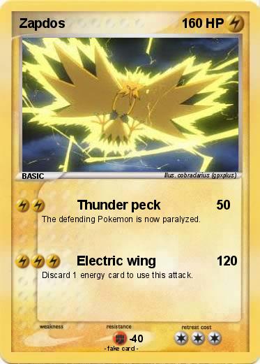 Pokemon Zapdos