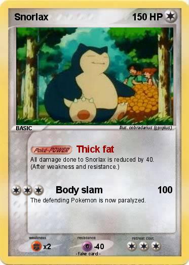 Pokemon Snorlax