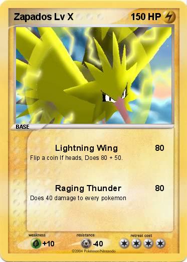 Pokemon Zapados Lv X