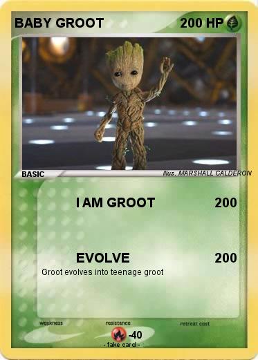 Pokemon BABY GROOT