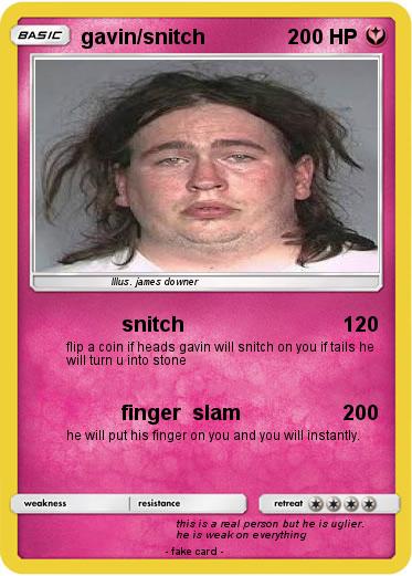 Pokemon gavin/snitch