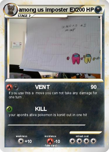 Pokemon among us imposter EX