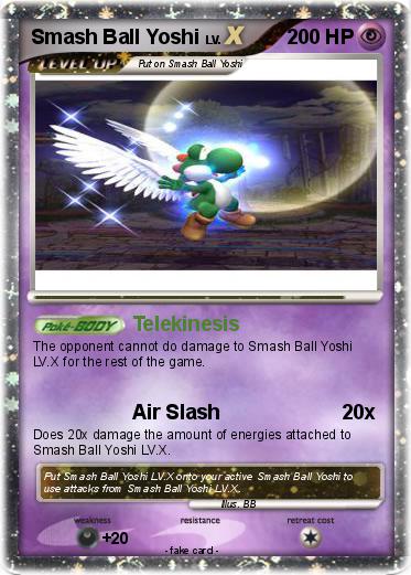 Pokemon Smash Ball Yoshi