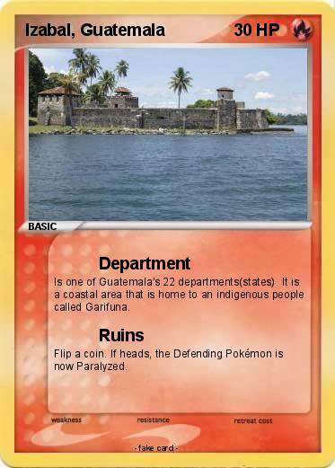 Pokemon Izabal, Guatemala