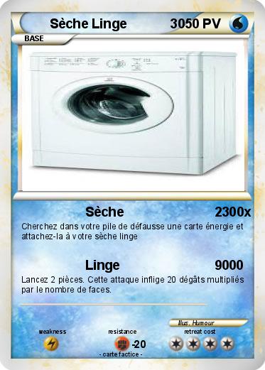 Pokemon Sèche Linge            30