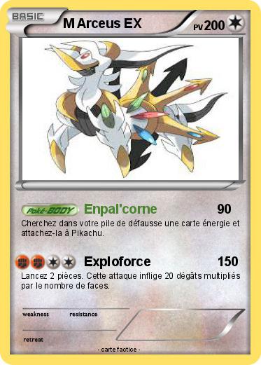 Pokemon M Arceus EX
