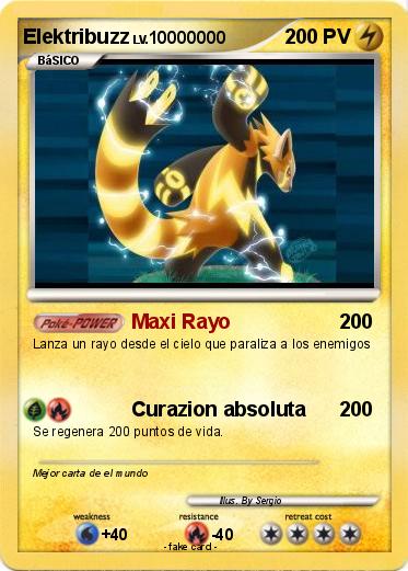 Pokemon Elektribuzz
