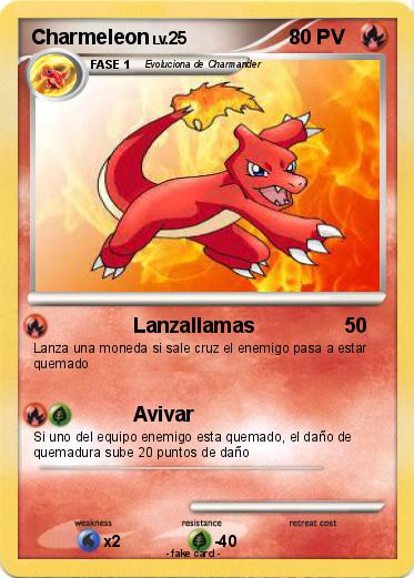 Pokemon Charmeleon