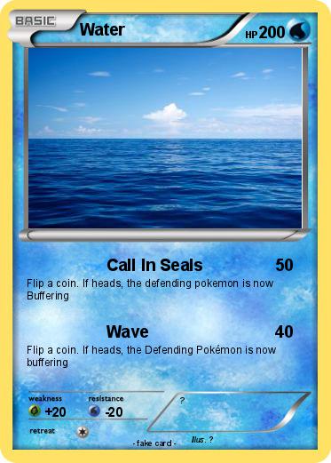 Pokemon Water