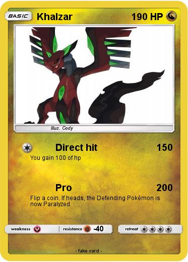 Pokemon Khalzar