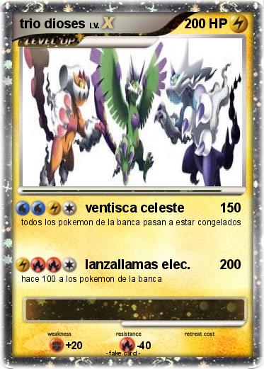 Pokemon trio dioses