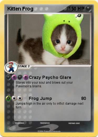 Pokemon Kitten Frog
