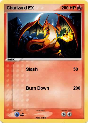 Pokemon Charizard EX
